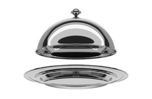 Plat de service en acier inoxydable robuste conçu pour un usage quotidien, garantissant la résistance, la qualité et une longue durée de vie - Product Image 3
