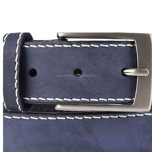 2025 usine en gros 100% cuir de vachette véritable hommes luxe boucle en acier tailles personnalisables ceinture décontractée approvisionnement - Product Image 5