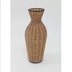 Vase en argent moderne minimaliste mobile, décoratif, sur pied, pour la décoration de la maison, du bureau, de l'hôtel, du restaurant - Product Image 1