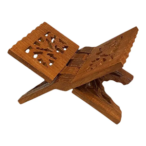 Santarms ไม้พระคัมภีร์อัลกุรอานพระคัมภีร์ Geeta ศักดิ์สิทธิ์ Rehal ผู้ถือหนังสือไม้ผู้ถือ Rahel มีจําหน่ายในราคาถูกและราคาโรงงาน - Product Image 4