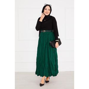 Kras Emerald <b>Long</b> Hijab <b>Skirt</b> Made from Durable Fabric - Product Image 6