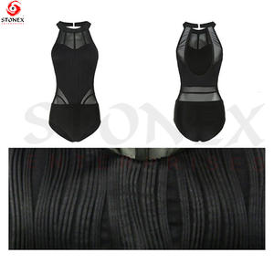 ชุดว่ายน้ำวันพีซของผู้หญิงชุดว่ายน้ำแบบมีสไตล์ชุดเดียวที่ออกแบบมาใหม่ล่าสุดด้วยตาข่ายแฟชั่นระบายอากาศได้ - Product Image 6