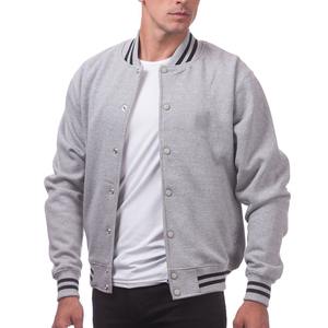 Chaqueta universitaria de lana de manga larga para hombre de último diseño 2025 Servicio OEM de estilo de trabajo con logotipo personalizado a la venta - Product Image 2