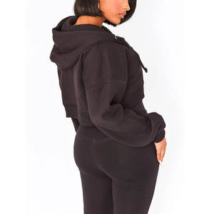 Vente chaude Pulls à capuche personnalisés pour hommes en hiver 100% coton polaire de haute qualité respirant - Product Image 3