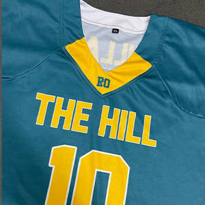 Vêtements de sport Uniforme de football américain bicolore Uniforme de football américain sur mesure à séchage rapide - Product Image 4