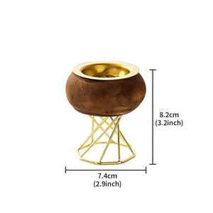 Quemador de Incienso de Madera Ecológico Moderno, Estilo Religioso de Oriente Medio, Mejora los Rituales del Ramadán y la Decoración del Hogar - Product Image 3