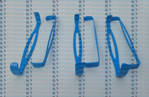 Juego de 6 Retractores Azules Aislados de la Marina de los Estados Unidos para Cirugía Ortopédica de Cadera - Product Image 6