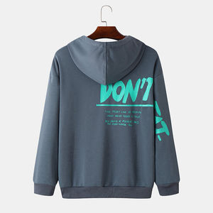 Fabricant et fournisseur professionnel de sweats à capuche en coton 100% lourd sur mesure, sweats à capuche oversize de haute qualité, poche kangourou vierge - Product Image 2