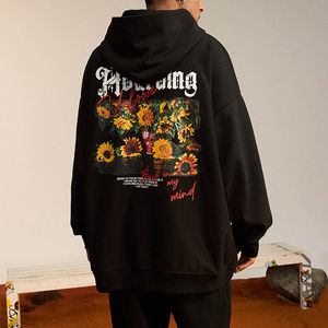 Sudaderas con Capucha de Algodón 100%, Estampado Personalizado, Diseño Sólido, Ecológicas, Tallas Grandes, Ropa Urbana, Temporada de Otoño, Impresión Digital - Product Image 6