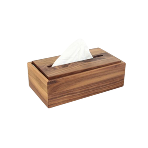 Boîte à mouchoirs en bois massif faite à la main de haute qualité avec un design floral complexe Unique décor à la maison porte-serviettes cadeau organisateur caractéristique - Product Image 3
