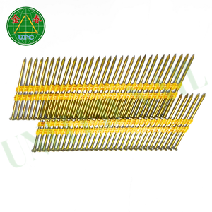 2-3/8 "x .113 Tira de plástico Cabeza a cuadros Clavos para enmarcar 5000 piezas Anillo de material de acero/Tornillo/Tipo de vástago liso Hecho en Vietnam - Product Image 5