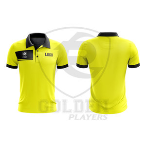 Polos de hombre hechos a medida de gran venta, poliéster Spandex de alta calidad con mangas cortas, impresiones de sublimación de marca propia - Product Image 2