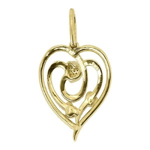 Pendentif coeur romantique nouveau design avec diamants Moissanite étincelants collier de bijoux en argent pour femmes - Product Image 4