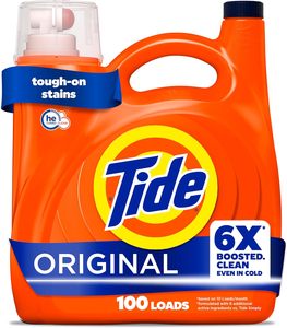Detergente líquido para ropa Tide Simply All-In-One, aroma Brisa Refrescante, 128 lavados, 168 fl oz - Product Image 4