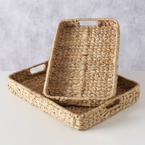 Bandeja Decorativa de Jacinto de Agua al por Mayor, Buen Precio, Bandejas Hechas a Mano Naturales, la Mejor Calidad, Hecho en Vietnam - Product Image 4