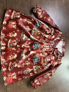 Robe de nuit personnalisée pour adulte Polyester/coton fait à la main vintage douce belle combinaison de nuit imprimée vêtements de printemps décontractés - Product Image 6