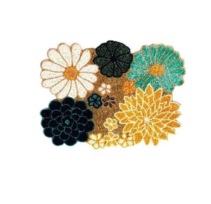 New Collection Table Runner and Mats Carrot Design Handmade Glass <b>Beaded</b> Runners for Luxury Wedding Party - Product Image 6