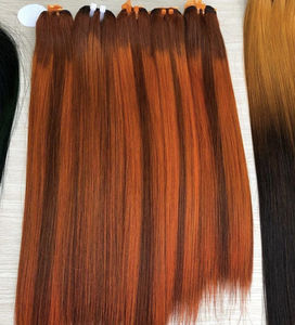 Lot de cheveux 100 humains crus, Extension de cheveux naturels Remy, vendeur de cheveux crus, cheveux péruviens vierges naturels, bon marché - Product Image 2