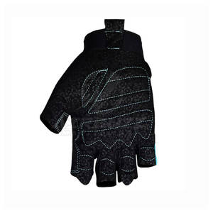 2025 gants de gymnastique demi-doigts pour hommes conception personnalisée gants en cuir respirants de haute qualité pour un usage sportif - Product Image 6