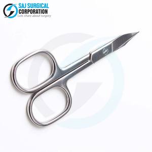 Tijeras ergonómicas para uñas, Mango antideslizante de goma para un recorte sin fatiga durante sesiones largas - Product Image 2