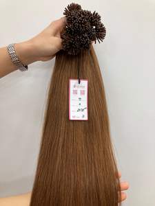 Máquina I-Tip vietnamita lista para enviar de 22 pulgadas, extensiones de cabello humano virgen 100% de doble trama, grado 8A, colores completos gratis - Product Image 5