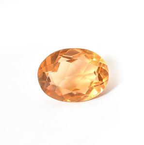 พลอยควอตซ์ทรงวงรีตัดจากแร่ซิทรินธรรมชาติสำหรับทำเครื่องประดับหินทรงหลวม - Product Image 6