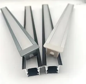 LM U forma di alluminio estrusione profilo di linea Led luce da incasso montato Led Slot per parete