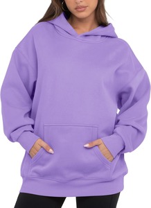 Sudadera con Capucha Extra Grande para Mujer con Logotipo Personalizado, Ligera, Informal, para Gimnasio, Entrenamiento, Ropa Deportiva de Alta Calidad, Venta al Por Mayor OEM - Product Image 3