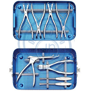 Ortho Genix A+ Quality <b>Titanium</b> Rib <b>Plate</b> Instrument Set Premium Orthopedic Surgical Instruments with CE ISO Certification - Product Image 1