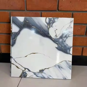 40x40 50x50cm Carreaux de sol en céramique Finition rustique Heavy Duty 400x400mm Carreaux de stationnement en porcelaine pour l'extérieur et le commerce - Product Image 1