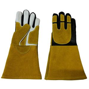Guantes de trabajo personalizables antideslizantes a un precio competitivo para uso informal al aire libre Logotipo Seguridad industrial de cuero de alta calidad - Product Image 6