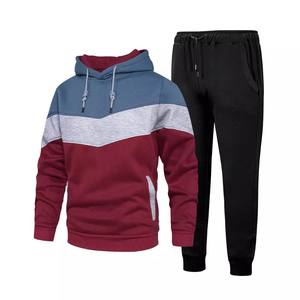 Chándal cortavientos de 2 piezas para hombre OEM, chándal de invierno para gimnasio y fitness, traje cortavientos para entrenamiento físico - Product Image 6