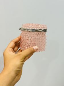 Trendy Beads <b>Clutches</b> with Intricate Hand Embroidery OEM Available for Global Buyers and Wholesalers - Product Image 3