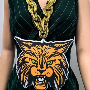 Chaîne en or prix d'usine personnalisé Football Football Baseball Sports Teams 3D Logo Eva Foam Fans Pendant Big Plastic <span class=keywords><strong>Link</strong></span> - Product Image 3