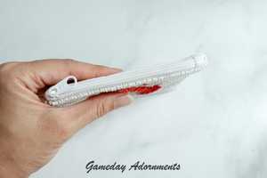 Classic Glass Beaded Coin Purse and Makeup Bag MS Handicraft Ms-wc-001 Wedding or Party <b>Gift</b> for Her - Product Image 4