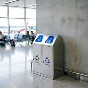 SD-36C <span class=keywords><strong>poubelle</strong></span> double 48L 13 gallons 2 flux de déchets <span class=keywords><strong>poubelle</strong></span> de bureau tri recyclage <span class=keywords><strong>poubelle</strong></span> de recyclage avec <span class=keywords><strong>deux</strong></span> <span class=keywords><strong>compartiments</strong></span> - Product Image 4