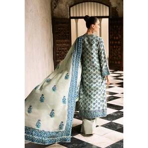 Conjunto Formal de Camisa Thimbles y Dupatta - Product Image 3