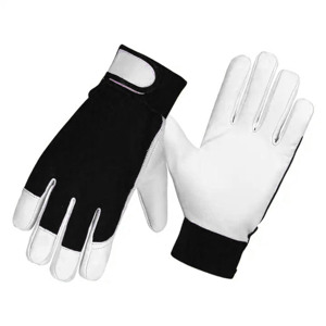 Guantes de Seguridad Industriales de Cuero de Grano Completo para Hombre JNM SAFETY, Resistentes al Calor, de Uso General, Ajustables, Venta al Por Mayor - Product Image 5