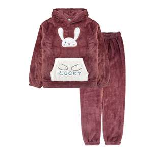 Ensemble 2 pièces en micro polaire RND Apparel pour femmes, toutes les 4 couleurs, haut et bas de sport à capuche, coupe ample, tailles S/M-L/XL # 714 - Product Image 2