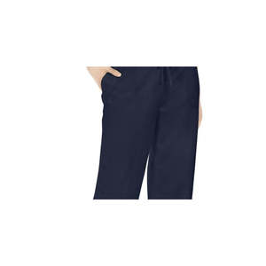Pantaloni Capri da Donna Karen Scott Blu Navy in Maglia Traspirante, Modello Formale a Vita Media, Stile a Matita, Chiusura Elastica, Taglia XL, Colore Lavato - Product Image 2