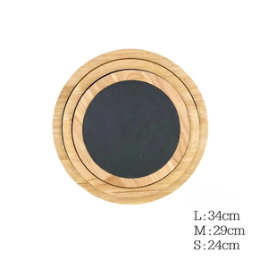 Vente chaude Black Rock <span class=keywords><strong>Ardoise</strong></span> <span class=keywords><strong>Fromage</strong></span> Planche Écologique <span class=keywords><strong>En</strong></span> Bois Pizza <span class=keywords><strong>Plateau</strong></span> Planche À Découper pour Ménage Hôtel Utilisation 100pcs - Product Image 3