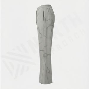 Pantalones Deportivos de Felpa Francesa, Estilo Flare, Personalizados, Gruesos, Unisex, al por Mayor, Pantalones de Chándal para Hombre, Pantalones de Calle para Chico, Estilo Hip Hop - Product Image 3