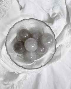 งานฝีมือหินกึ่งมีค่าแกะสลักทรงกลมสำหรับการทำสมาธิทำจากหินมีค่ากึ่งมีค่าสำหรับใช้ในบ้าน - Product Image 2