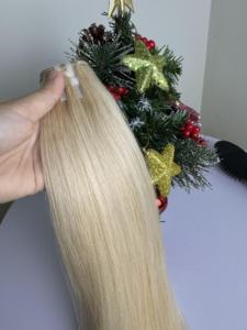 Vietnam Super Double Drawn Raw Virgin Extensions de cheveux humains #613 Faisceau de trame Indian Wave Style Soft Hand Feeling Prix! - Product Image 5