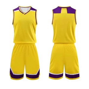 Conjunto de Uniforme de Baloncesto Transpirable Personalizado |   Conjunto de Camiseta y Pantalones Cortos con Impresión de Nombre, Número y Logotipo del Equipo |   Ropa Deportiva Sublimada - Product Image 5