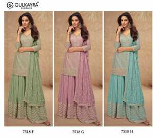 Magnifique costume Salwar de créateur prêt à l'emploi avec une belle broderie et une séquence de travail parfaite tenue de fête et de fête - Product Image 5