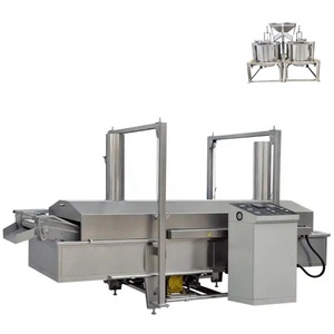 <span class=keywords><strong>Friteuse</strong></span> automatique en acier inoxydable et machine à enrober les aliments avec arômes - Product Image 1