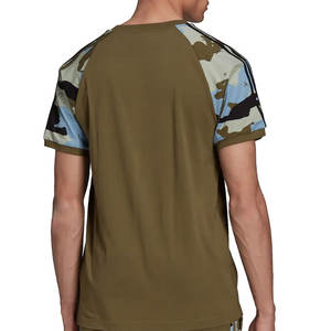 T-shirts OEM personnalisés sublimés T-shirt tricoté de haute qualité pour hommes Marque privée Couleur unie Nouveau design tendance - Product Image 2