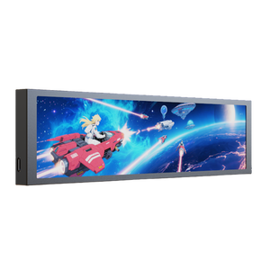 MiraBox D92 9.2 Inch Secondary Display with System Monitoring Dynamic Video <strong>Background</strong> USB Screen - Product Image 1