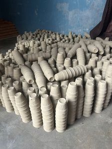 Tasses à thé authentiques en argile Kullad/Kulhad pour Chai Tasses et soucoupes en gros pour les fêtes et les cadeaux Découvrez les meilleures tasses à thé - Product Image 3